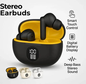 TWS Wireless Earbuds Stereo ENC Noise Cancellation